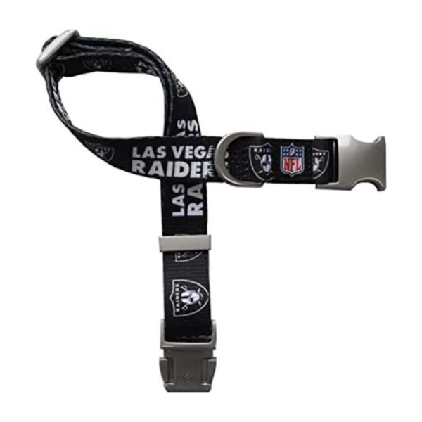 Littlearth NFL Las Vegas Raiders NFL Premium Pet Collar_1
