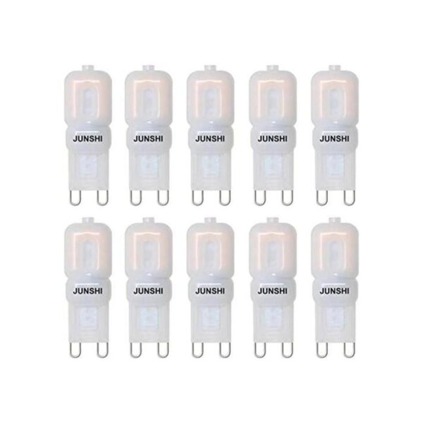 JUNSHI Bombilla LED G9 de 25 W equivalente a halógenos_1