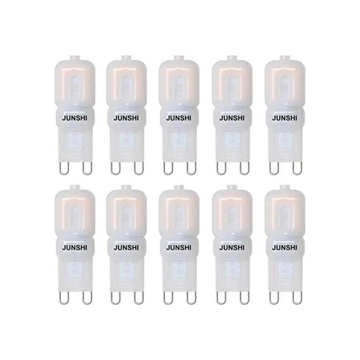 JUNSHI Bombilla LED G9 de 25 W equivalente a halógenos