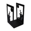 Enyuwlcm Sujetalibros de metal decorativo con base_6