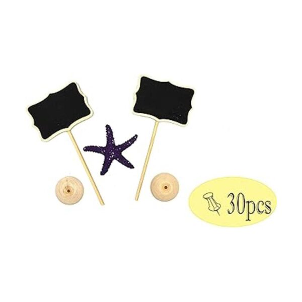 FGen 30 piezas regalo creativo pequeño pizarra boda regalo_3