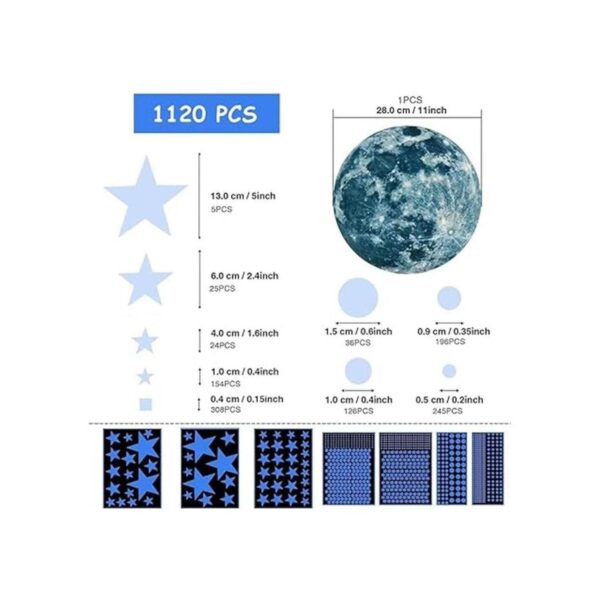 Estrellas que brillan en la oscuridad para techo 1120_4