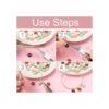 FASHEWELRY 70pcs aleación esmalte número encantos 7_6