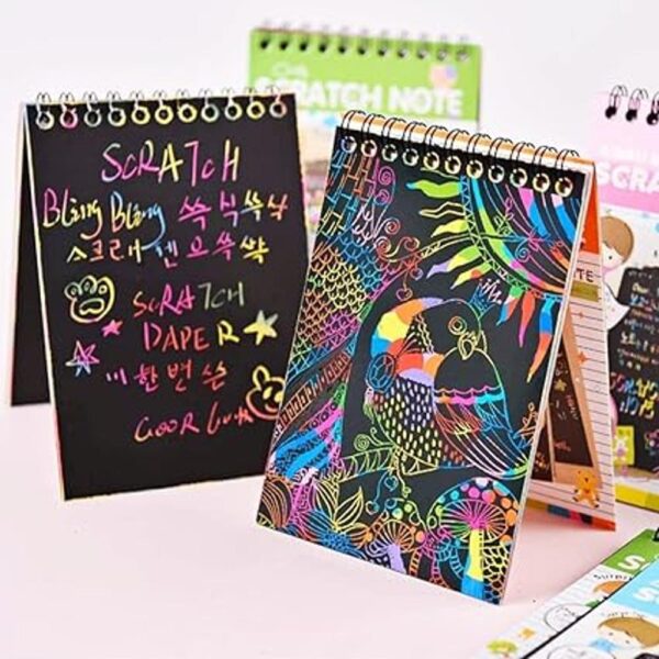 Juego de 16 cuadernos de dibujo para niños papel de arte_2