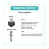 FotoTech 3 patas universales de goma antideslizantes_4