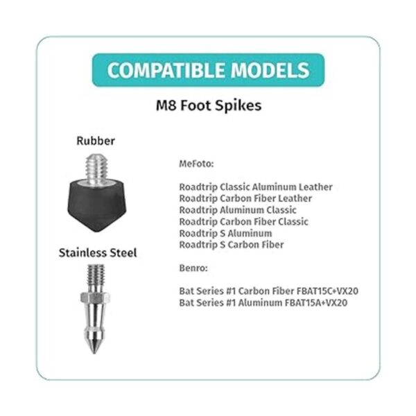 FotoTech 3 patas universales de goma antideslizantes_4