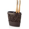 Essentra Home Soporte de bronce para cepillos de dientes_1
