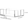 Cq acrylic Servilleteros transparentes para cocina cesta_2