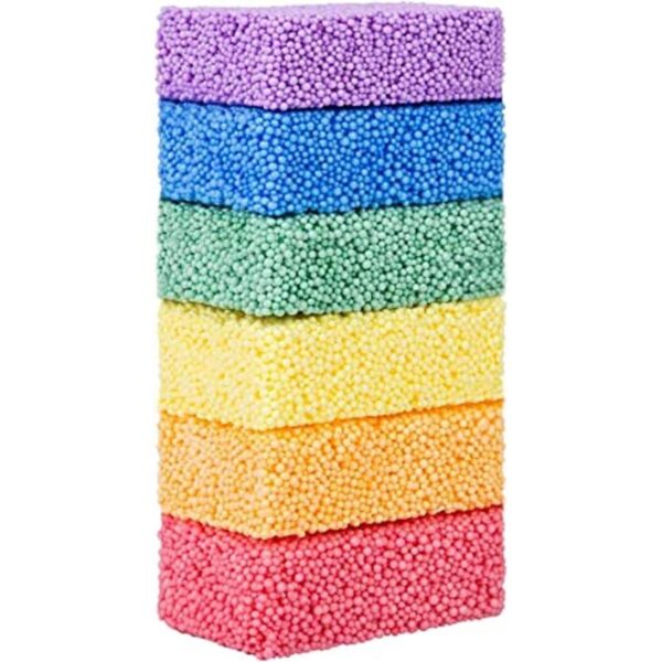 MiKoom Floam Arcilla de espuma gigante de 6 colores