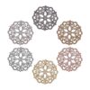 PH PandaHall 6 colores 60pcs flor filigrana conector