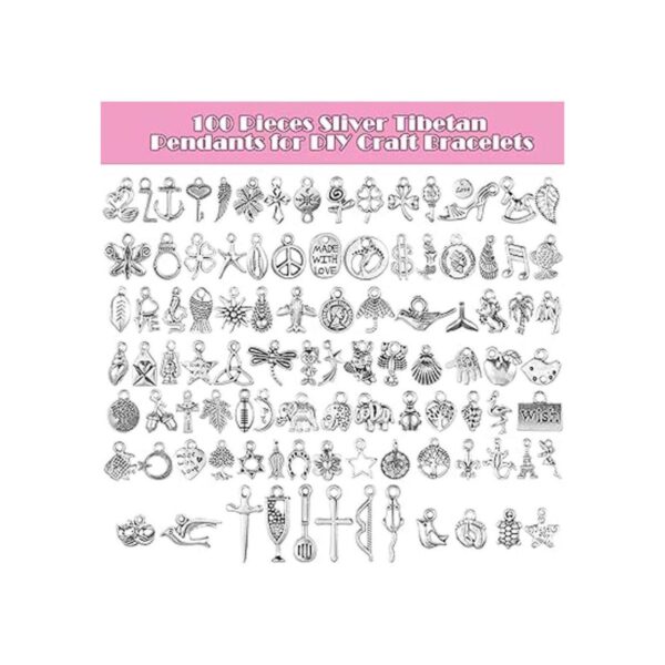 Highergo Kit de fabricación de pulseras de 469 piezas 10
