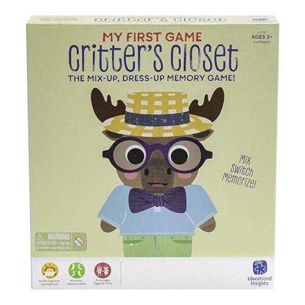 Educational Insights My First Game Critters Closet_4