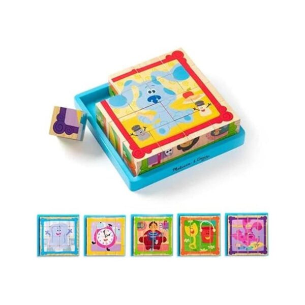Melissa Doug Blues Clues You Rompecabezas de cubo de_2