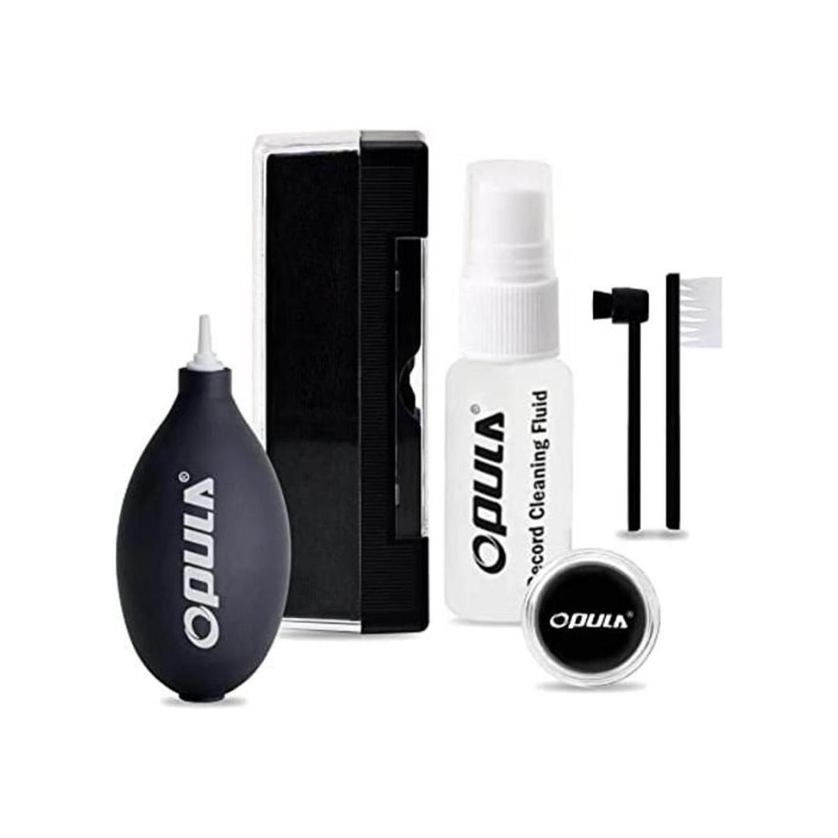 OPULA Limpiador de discos de vinilo kit de limpieza de