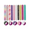 EASYLEISURE 10 pulseras de bofetada con purpurina para_2