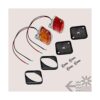 Juego de 2 luces LED mini ámbar rojo para guardabarros_2