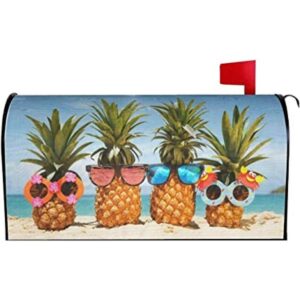 Mantaiyuan Funda para buzón de correo diseño de piñas_1