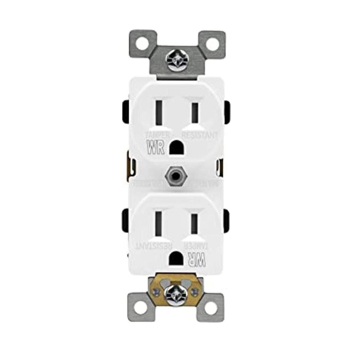 ENERLITES Receptáculo dúplex resistente a la intemperie