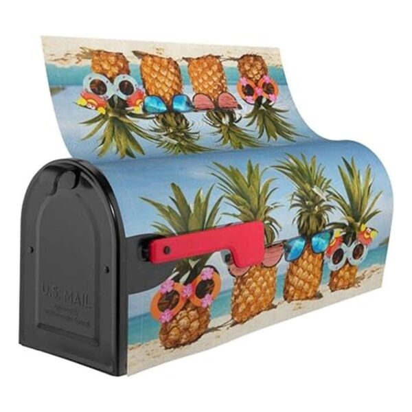 Mantaiyuan Funda para buzón de correo diseño de piñas_2