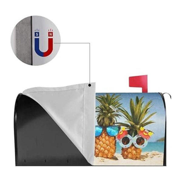 Mantaiyuan Funda para buzón de correo diseño de piñas_3
