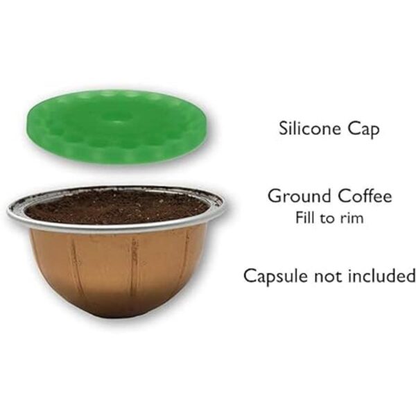 MyCap s Tapas de silicona para cerveceros Vertuo Line