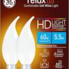 GE Relax Bombillas decorativas LED de 5.5 W equivalente_1