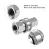 Hotop Juego de 2 adaptadores NPT de acero inoxidable macho_3