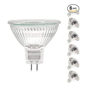 ETUOLMP MR16 Bombilla halógena de 50 W 12 V paquete de 6_1