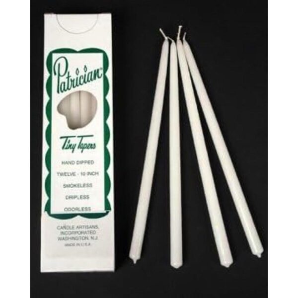 Dlight Online Patrician Juego de 12 velas cónicas_3