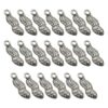 FENICAL 20 piezas de colgante de aleación de plata con