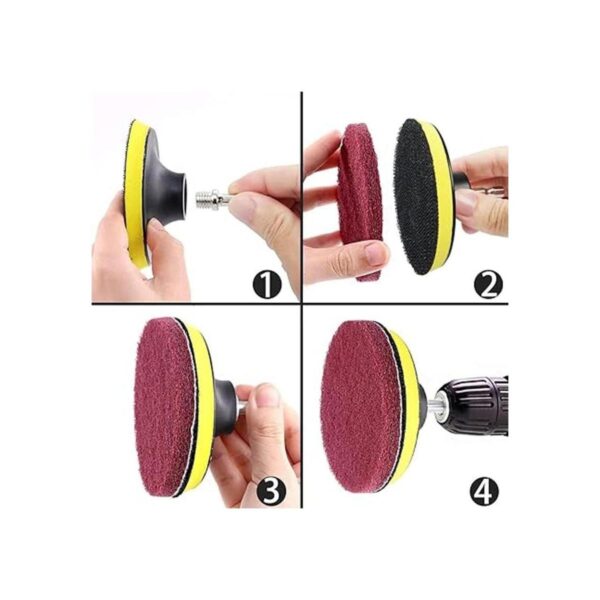 GOH DODD Kit de limpieza de 15 piezas de 5 pulgadas con