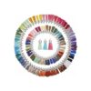 MSCFTFB Kit de 100 mini borlas de gamuza sintética de 1.5