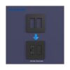 ELEGRP Placas de pared decorativas sin tornillos de 2_5