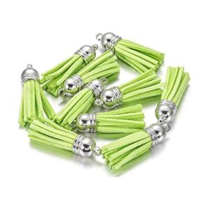 MSCFTFB Kit de 100 mini borlas de gamuza sintética de 1.5