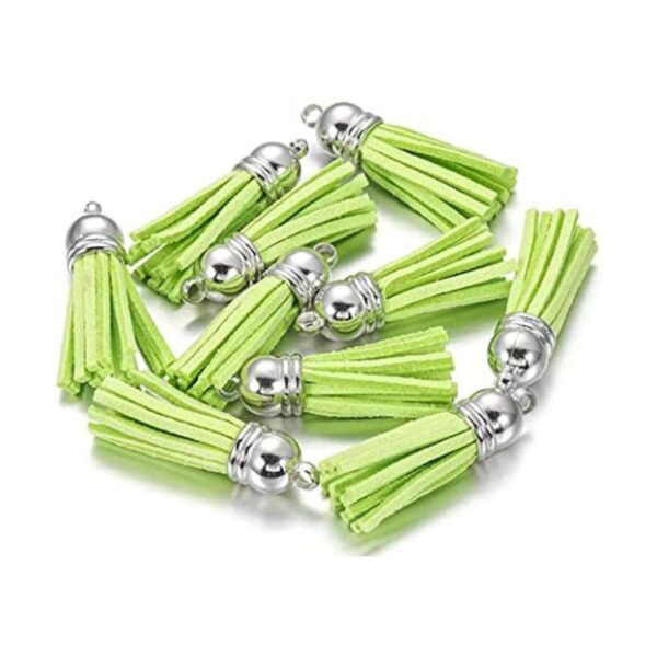 MSCFTFB Kit de 100 mini borlas de gamuza sintética de 1.5