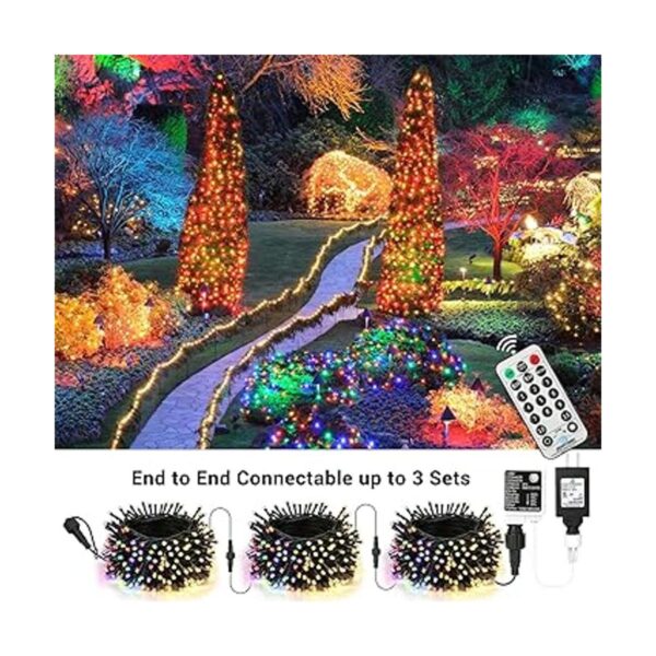 Joomer Luces de Navidad 200 luces LED de 66 pies 11_3