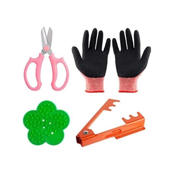 Kit de tijeras de podar de jardín 4 piezas removedor de