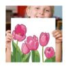 Dynippy Pintura al óleo enmarcada por números para niños y_5