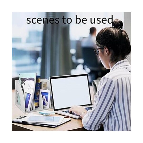Marte Vanci Magazine File Holder Desktop Book Organizer
