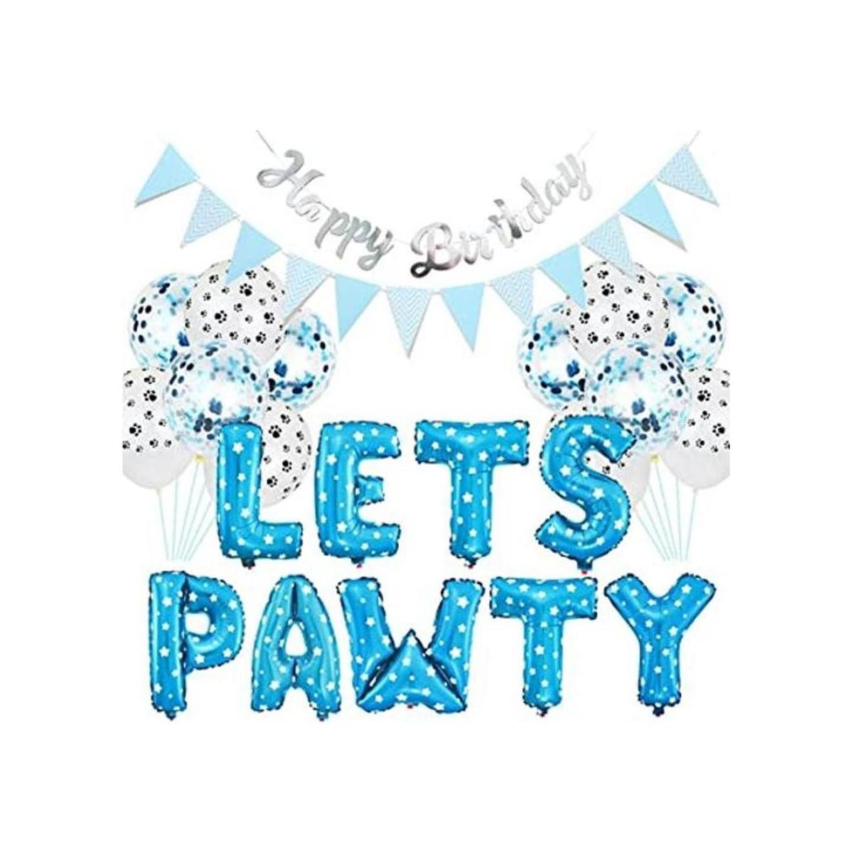 Esweny Suministros de fiesta de cumpleaños para perros y