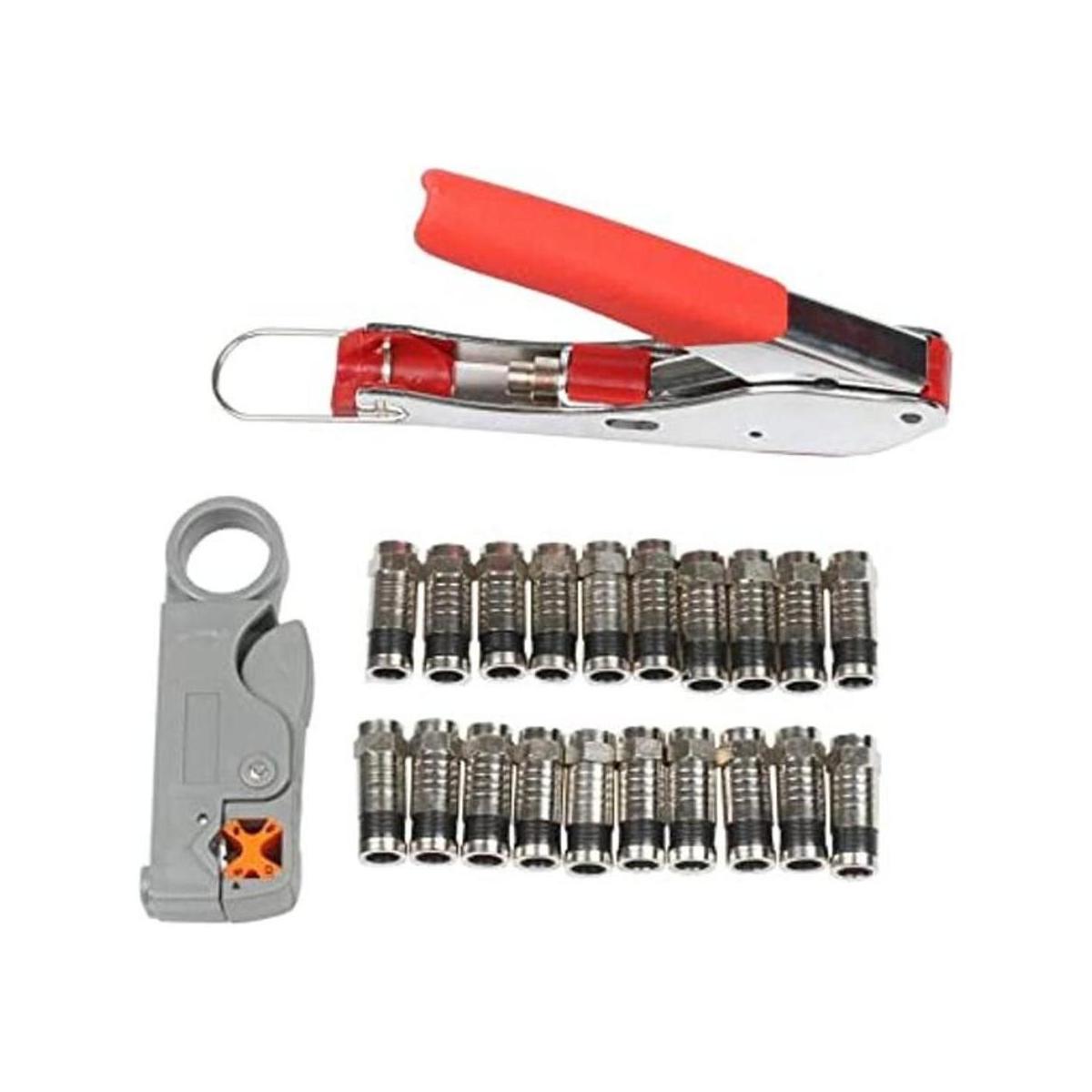 New Multitool Wire Stripping Squeezing Pliers Coaxial