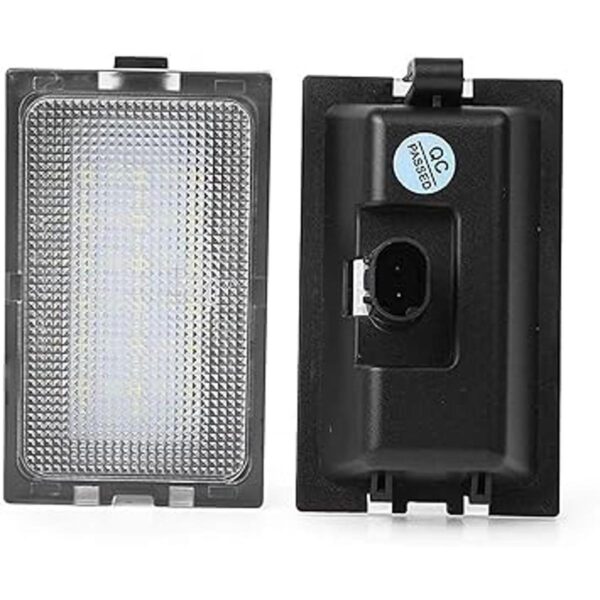 Luz LED para matrícula de matrícula 18SMD 6500K Super_2