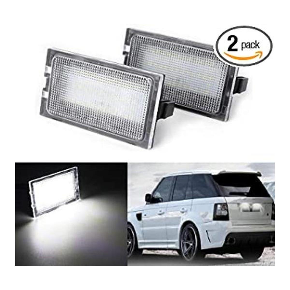 Luz LED para matrícula de matrícula 18SMD 6500K Super