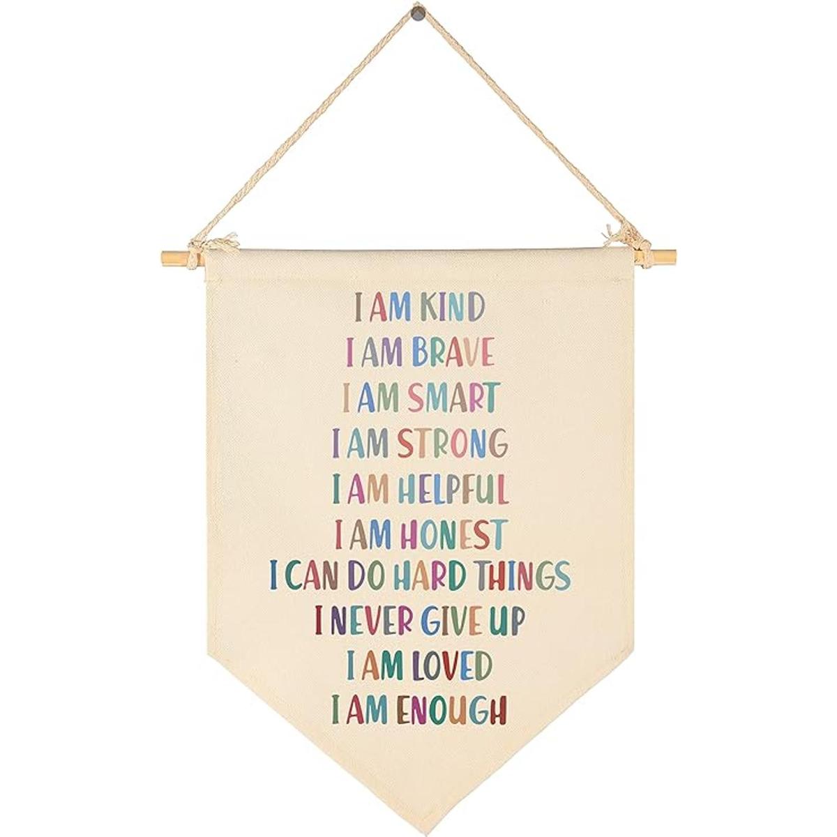 I Am Kind I Am Brave I Am Smart Regalo de afirmación para