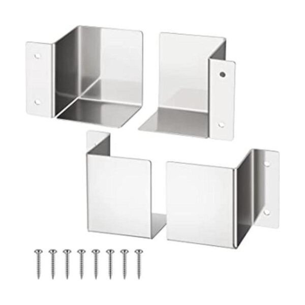 4 piezas de soporte universal de nivel de bloqueo de metal