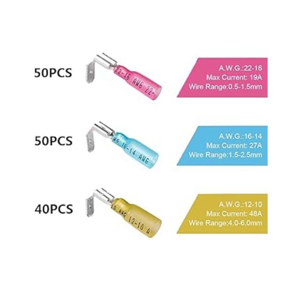 PONFY 140 piezas 221616141210 CAE AWG_2