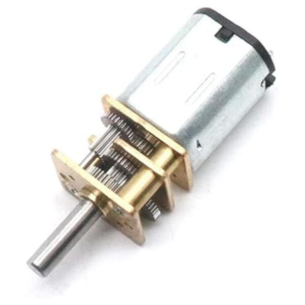Hxchen 2 piezas DC 12 V 200 RPM N20 Torque Geared Caja de