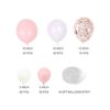 Guirnalda de globos de confeti de 100 piezas con globos_2