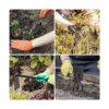 Juego de herramientas de jardinería de acero aleado juego
