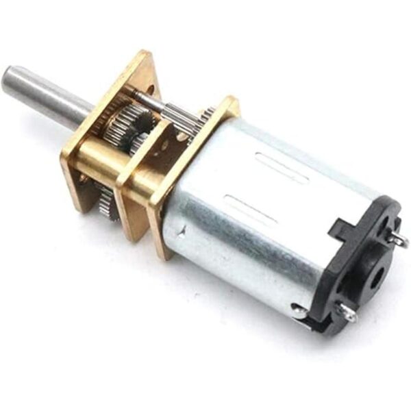 Hxchen 2 piezas DC 12 V 200 RPM N20 Torque Geared Caja de